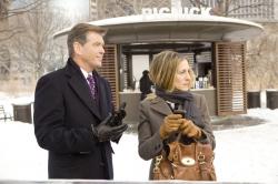 Pierce Brosnan and Sarah Jessica Parker in I Don't Know How She Does It
