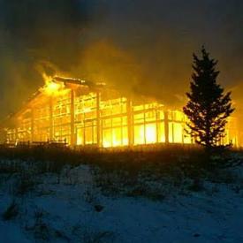 A large fire helps the environment by......? A large fire helps the environment by......?