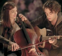 Chloe Grace Moretz and Jamie Blackley in If I Stay