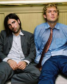 Jason Schwartzman and Jude Law in I Heart Huckabees Jason Schwartzman and Jude Law in I Heart Huckabees