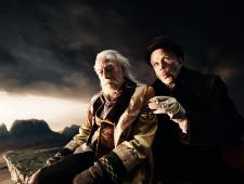 Christopher Plummer and Tom Waits make a deal as the Doctor and the Devil in The Imaginarium of Doctor Parnassus.