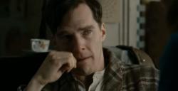 Benedict Cumberbatch as Alan Turing in The Imitation Game. Benedict Cumberbatch as Alan Turing in The Imitation Game.