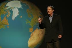 Al Gore lectures an In Inconvenient Truth. Al Gore lectures an In Inconvenient Truth.