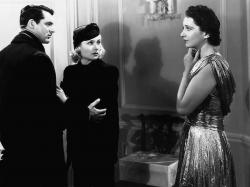 Cary Grant, Carole Lombard and Kay Francis in In Name Only. Cary Grant, Carole Lombard and Kay Francis in In Name Only.