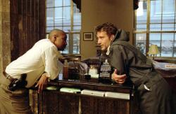 Denzel Washington and Clive Owen in Inside Man.