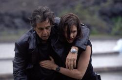Al Pacino and Hilary Swank in Insomnia. Al Pacino and Hilary Swank in Insomnia.