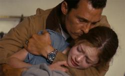 Matthew McConaughey and Mackenzie Foy in Interstellar.