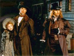 Kirsten Dunst, Brad Pitt and Tom Cruise in Interview with a Vampire. Kirsten Dunst, Brad Pitt and Tom Cruise in Interview with a Vampire.