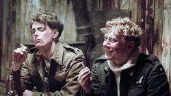 Lachlan Nieboer and Rupert Grint in Into the White