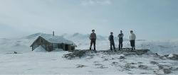 Lachlan Nieboer, Florian Lukas, Stig Henrik Hoff, Rupert Grint, and a spectacular view in Into the White. Lachlan Nieboer, Florian Lukas, Stig Henrik Hoff, Rupert Grint, and a spectacular view in Into the White.