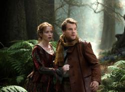 Emily Blunt and James Corden in Into the Woods.