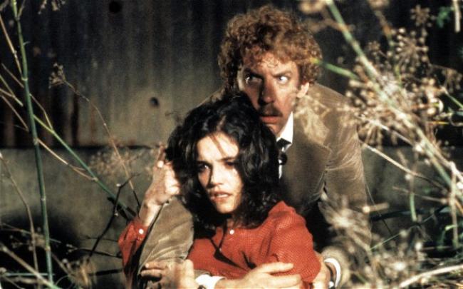 Brooke Adams and Donald Sutherland in Invasion of the Body Snatchers.