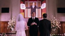 A marriage sanctified by pizza boxes. A marriage sanctified by pizza boxes.