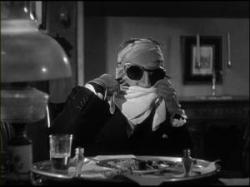 Claude Rains is The Invisible Man.