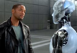 Will Smith in I, Robot.