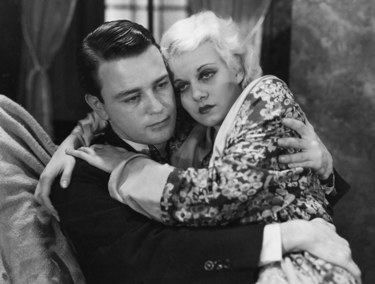 Lew Ayres and Jean Harlow in Iron Man.