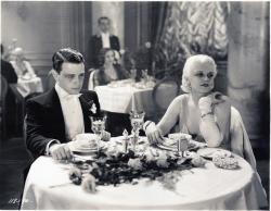 Lew Ayres and Jean Harlow in Iron Man.