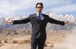 Robert Downey Jr. in Iron Man. Robert Downey Jr. in Iron Man.