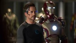 Robert Downy Jr. in Iron Man 3.