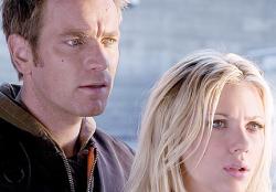 Ewan McGregor and Scarlett Johansson in The Island.