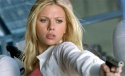 Scarlett Johansson in The Island.