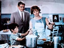 Clark Gable and Sophia Loren in It Started in Naples. Clark Gable and Sophia Loren in It Started in Naples.