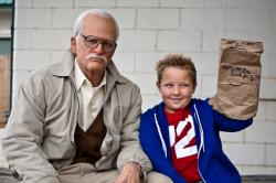 Johnny Knoxville and Jackson Nicoll in Bad Grandpa Johnny Knoxville and Jackson Nicoll in Bad Grandpa