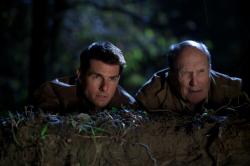 Tom Cruise and Robert Duvall in Jack Reacher.