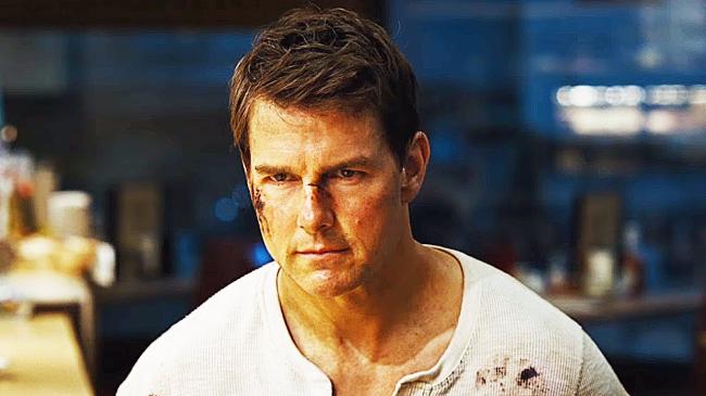 Tom Cruise in Jack Reacher: Never Go Back.