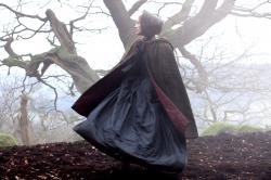 Mia Wasikowska as Jane Eyre.