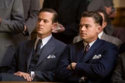 Armie Hammer and Leonardo DiCaprio in J. Edgar Armie Hammer and Leonardo DiCaprio in J. Edgar