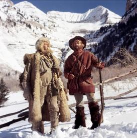 Will Geer and Robert Redford in Jeremiah Johnson. Will Geer and Robert Redford in Jeremiah Johnson.