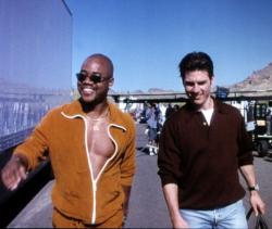 Cuba Gooding Jr. and Tom Cruise in Jerry Maguire.