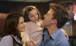 Liv Tyler, the adorable Raquel Castro and Ben Affleck in Jersey Girl