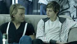 Haraldur Ari Stefansson and Atli Oskar Fjalarsson in Jitters. Haraldur Ari Stefansson and Atli Oskar Fjalarsson in Jitters.