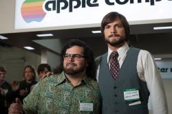 Josh Gad and Ashton Kutcher in Jobs Josh Gad and Ashton Kutcher in Jobs