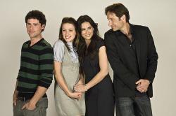 Ben Hollingsworth, Amber Heard, Demi Moore and David Duchovny play the Ben Hollingsworth, Amber Heard, Demi Moore and David Duchovny play the
