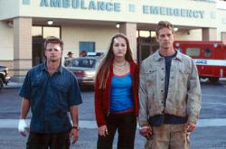 Steve Zahn, Leelee Sobieski and Paul Walker in Joy Ride.