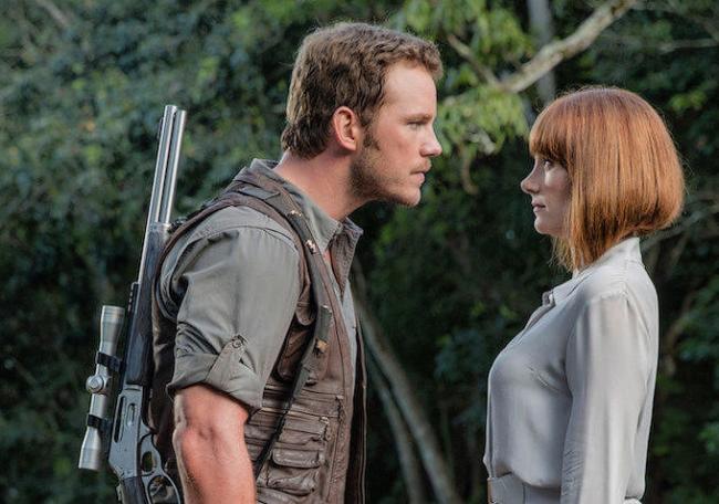 Jurassic World 2015 Starring Chris Pratt Bryce Dallas Howard Vincent Donofrio Three 