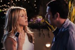 Jennifer Aniston and Adam Sandler in Just Go with It Jennifer Aniston and Adam Sandler in Just Go with It