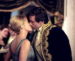 Meg Ryan and Hugh Jackman in Kate & Leopold. Meg Ryan and Hugh Jackman in Kate & Leopold.