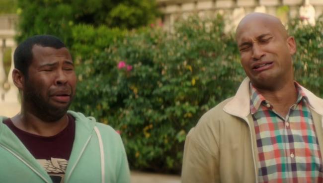 Jordan Peele and Keegan-Michael Key in Keanu