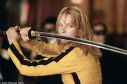 Uma Thurman in Kill Bill: Volume 1.