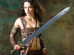 Keira Knightley in King Arthur. Keira Knightley in King Arthur.