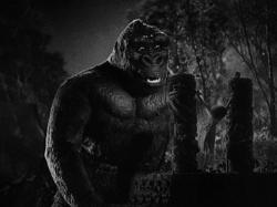 Apes are vegetarians, so why is Kong so excited to see Fay Wray?