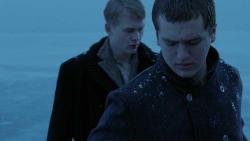 Trond Nilssen and Benjamin Helstad in King of Devil's Island.