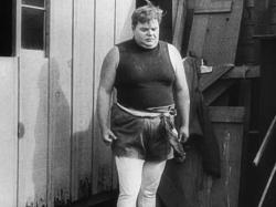 Fatty Arbuckle is ready to rumble in The Knockout Fatty Arbuckle is ready to rumble in The Knockout