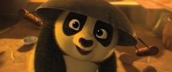 An adorable baby Po in Kung Fu Panda 2.