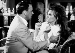 Frank Sinatra and Raquel Welch in Lady in Cement.