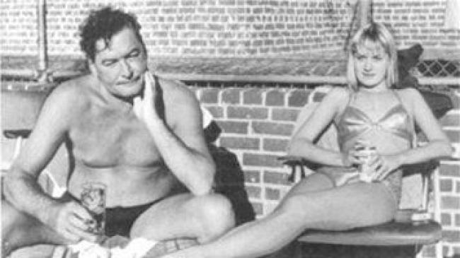 The real Errol Flynn and Beverly Aadland